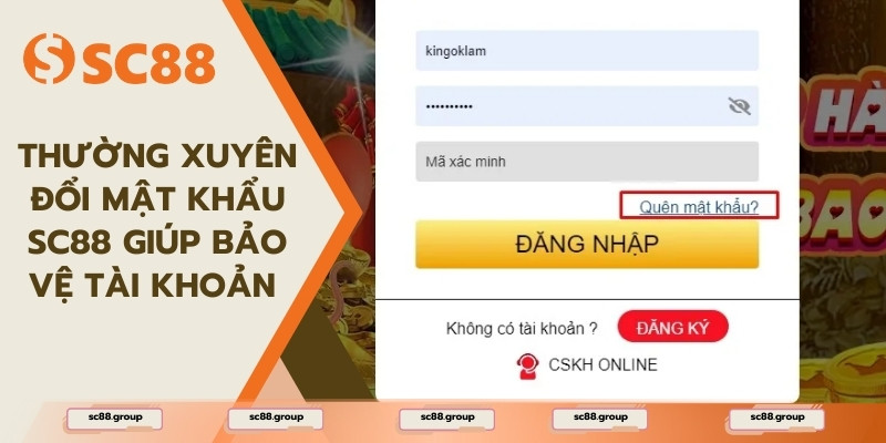 Chủ động đổi mật khẩu là cách tốt nhất để bảo vệ ví tiền của bạn